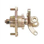 KONKENIE 7PCS Front Wheel Hub & Brake Kit