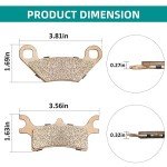 Sintered Brake Pads for Polaris Sportsman ATVs