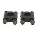 Universal 7/8 Inch Motorcycle Handlebar Risers - 2 Pack