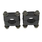 Universal 7/8 Inch Motorcycle Handlebar Risers - 2 Pack