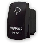 Blue 5-Pin DPST Toggle Switch for Windshields