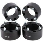 Black 3-Inch ATV Wheel Spacers for Honda & Can-Am