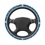 Universal 15 Inch Non-Slip Steering Wheel Cover