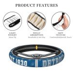 Universal 15 Inch Non-Slip Steering Wheel Cover