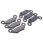 MOTOKU Front and Rear Brake Pads for Sportsman 400 450 500 550 570 800 850 Scrambler 850