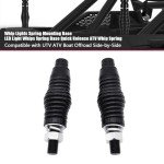 Heavy Duty LED Whip Light Mounting Base 2-Pack