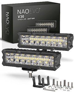 NAOEVO 6-Inch Dual Beam LED Light Bar