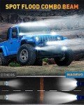 NAOEVO 6-Inch Dual Beam LED Light Bar