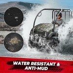 KEMIMOTO Black Mule Seat Cover for Kawasaki UTV