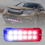 Raryloy 12LED Emergency Strobe Lights for Vehicles