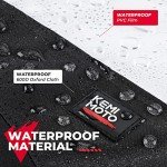 KEMIMOTO Clear Fold-Up Windshield for Kawasaki Mule