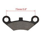 WOOSTAR Brake Pads for 125cc 150cc ATVs