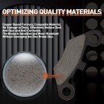 WOOSTAR Brake Pads for 125cc 150cc ATVs