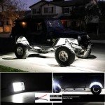 Nicoko 4Pods 72W Bright White Offroad Rock Lights