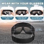 OXG ATV Motorcycle Goggles with Breathable Mask - 2 Pack