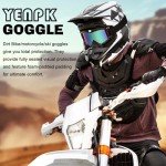 ATV & Dirt Bike Goggles with Neck Gaiters - 2-Pack