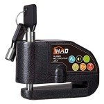 Waterproof Disc Brake Lock with Alarm for Motorbikes