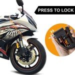 Waterproof Disc Brake Lock with Alarm for Motorbikes