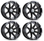 MSA M12 14" Black Diesel ATV Wheels/Rims