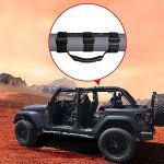 Spurtar 4 Pack Roll Bar Grab Handles for Jeep