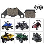 FVRITO Disc Brake Pads for 50cc 70cc 90cc 110cc 125cc Tao Tao Coolster 3050HD Kazuma Yamoto Vitacci Peace Roket RPS Kandi SunL Hammerhead 80T MudHead Baja DN150 ATV Quad 4-Wheeler Go Kart Dune Buggy