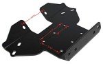 Kawasaki Brute Force ATV Winch Mount by Extreme Max