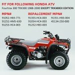 ATV Rear Brake Drum Bearings and Seals Kit