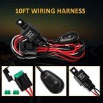 Zmoon 4.5" LED Round Light Bar (2-Pack)