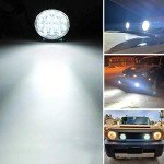 Zmoon 4.5" LED Round Light Bar (2-Pack)