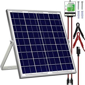 20W Solar Panel Charger Kit for 12V Batteries