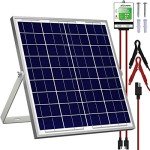 20W Solar Panel Charger Kit for 12V Batteries