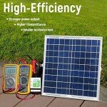 20W Solar Panel Charger Kit for 12V Batteries