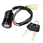 4 Pin Ignition Key Switch for ATVs and Dirt Bikes