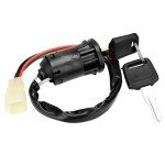 4 Pin Ignition Key Switch for ATVs and Dirt Bikes