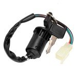 4 Pin Ignition Key Switch for ATVs and Dirt Bikes