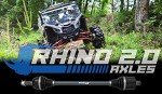 Heavy Duty Rhino 2.0 Front Axle for Can-Am X3