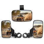 UTV Rear and Center View Mirror Set