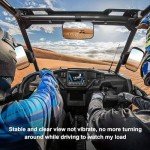 UTV Rear and Center View Mirror Set