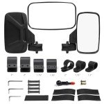 UTV Rear and Center View Mirror Set