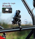 Adjustable UTV Phone Holder with Vibration Dampening