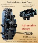 Adjustable UTV Phone Holder with Vibration Dampening