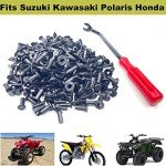 120 PCS ATV Nylon Fender Clips and Fasteners