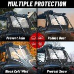 StarknightMT Soft Rear Windshield for Polaris RZR