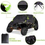 Black Oxford Waterproof Cover for UTV Yamaha Raptor
