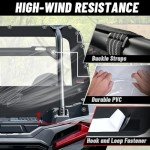 StarknightMT Soft Rear Windshield for Polaris RZR