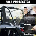 StarknightMT Soft Rear Windshield for Polaris RZR
