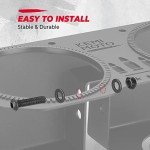 KEMIMOTO ATV Grab Bar Cup Holder for Polaris RZR