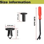 120 PCS ATV Nylon Fender Clips and Fasteners