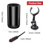 12V Portable Car Heater and Defroster Fan