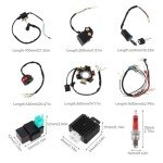 Windance 9PCS 6-Coil CDI Kit for ATVs & Bikes